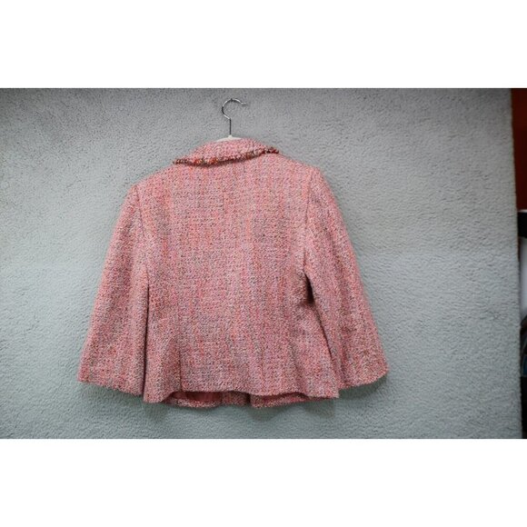 The Limited Collection Wool Blend Tweed One Button Short Blazer-Medium-Lined - Picture 7 of 9